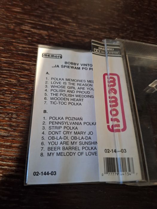 Kaseta magnetofonowa Bobby Vinton Ja śpiewam po Polsku