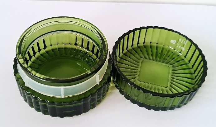 puzderko szklane na biżuterię, cukierki, orzeszki