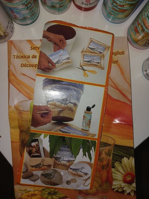 Zestaw do zdobienia przedmiotów.