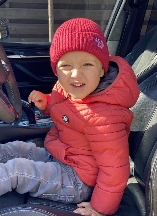 Куртка Mango і шапка H&M