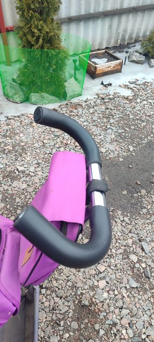 Велосипед трьох колісний з батьківською ручкою