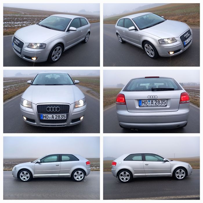 Audi A3 8p S-line 1.8 turbo 160ps 6b Bixenon Klimatronik  Bose Alu 17