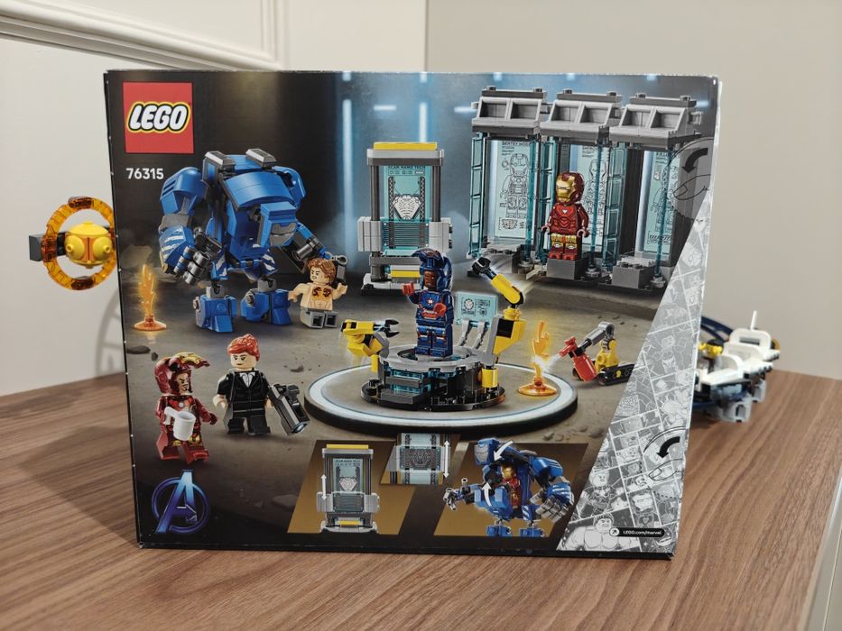 LEGO 76315 Marvel Super Heroes - Laboratorium Iron Mana: Zbrojownia