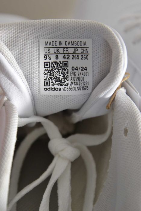 ADIDAS Court Platform Nowe Buty Damskie 42 Oryginalne Trampki Białe