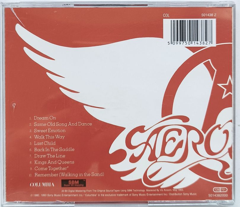 Aerosmith Greatest Hits 1993r