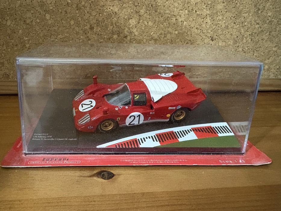 1/43 miniaturas ferrari racing - novas