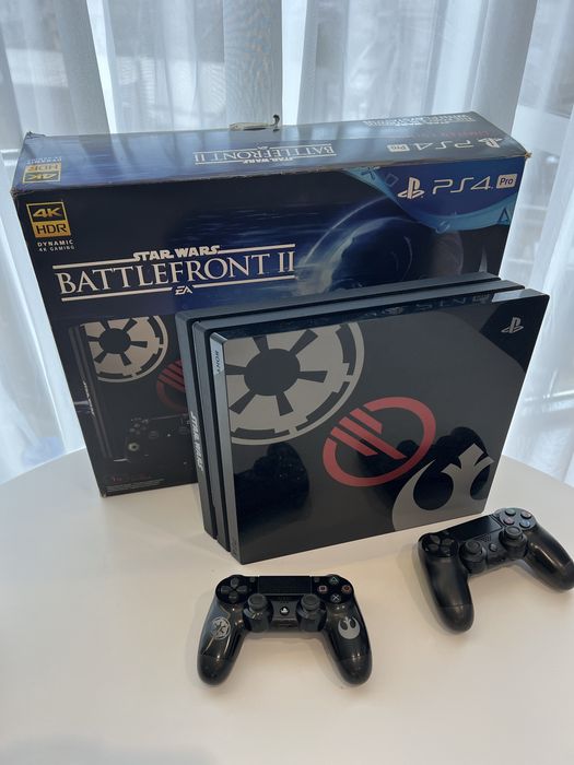 Ps4 Pro 1 tb + 2 геймпада - Limited - Star wars -