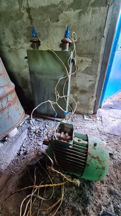 Мотор 5.5 квт с конденсатором кс2-066-40