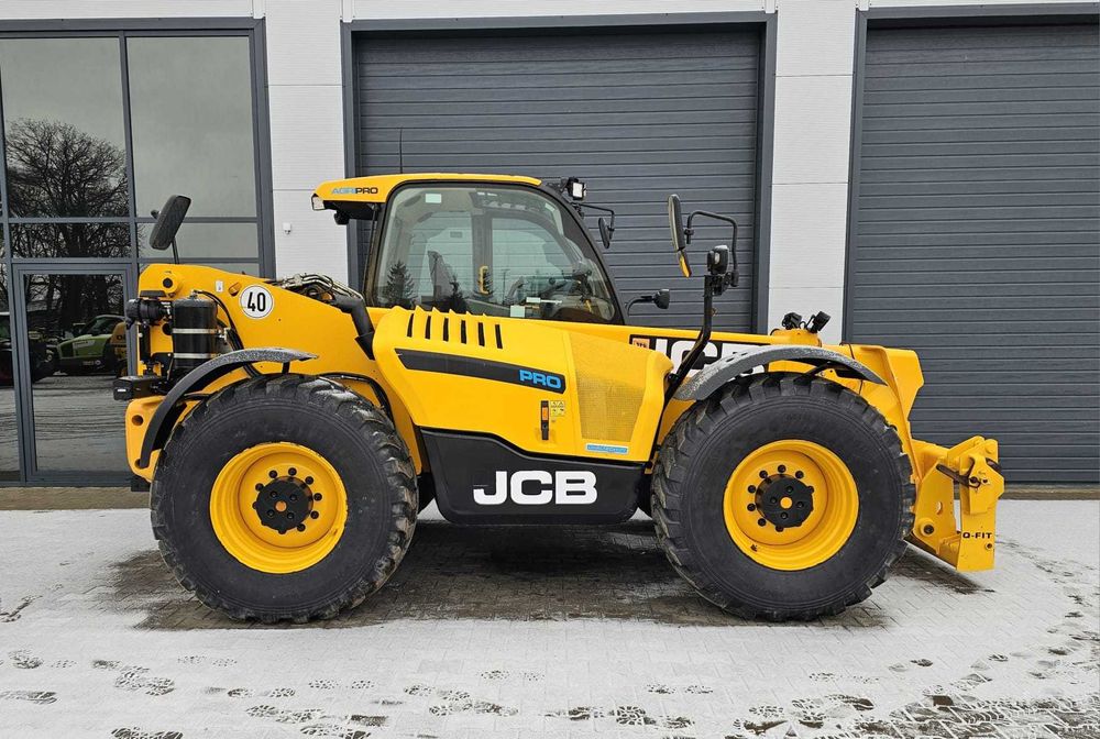 JCB 560-80 AGRI PRO 2987h Dualtech Pneumatyka Centralne smarowanie Ful