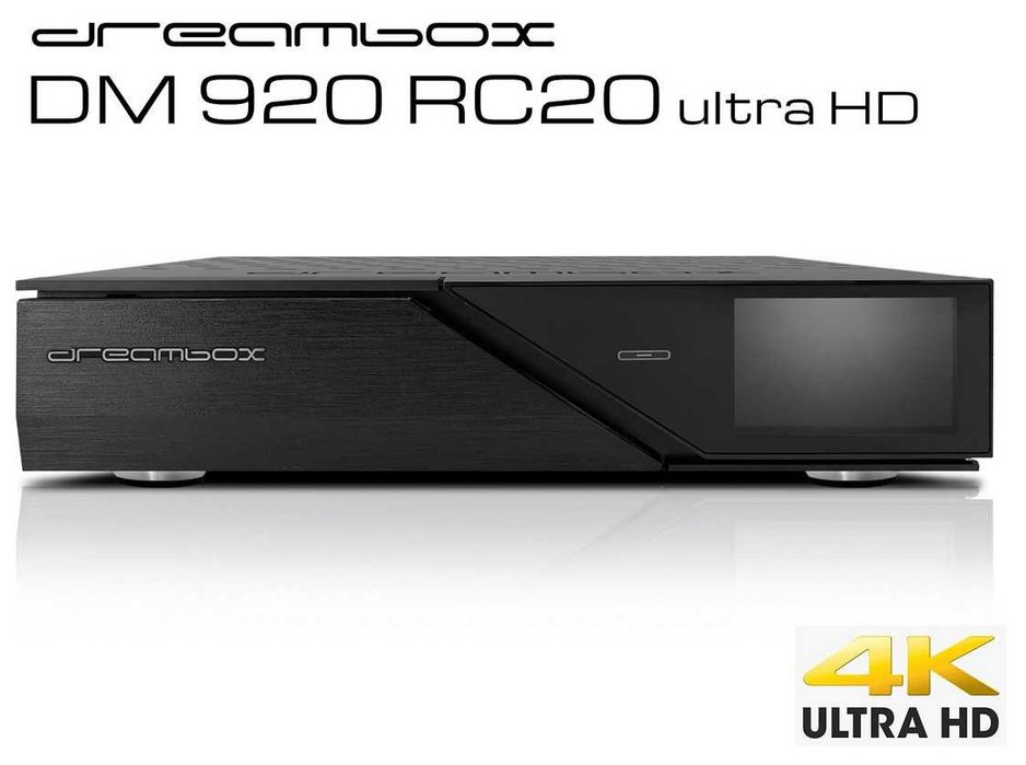 Dreambox DM920 RC20 UHD Triple + pilot Bluetooth