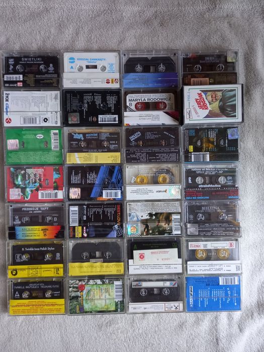 Kaseta magnetofonowa-muzyka polska