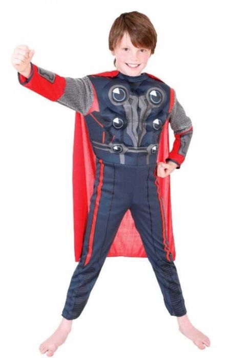 Karnawał przebranie dla chłopca Avengers peleryna