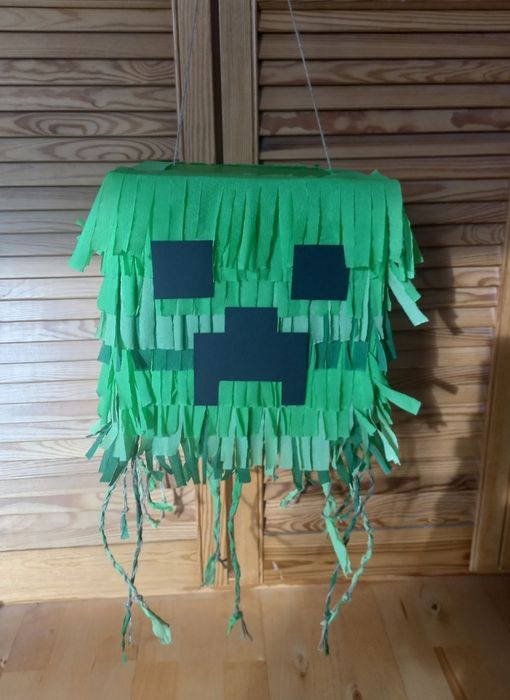 Piniata Creeper Minecraft