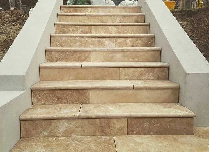 TRAWERTYN Classic | stopień/parapet | 135x33x3 cm