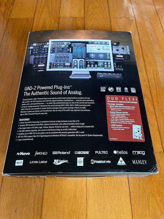 Universal Audio UAD-2 PCIe DUO – Software Card64730148220163121