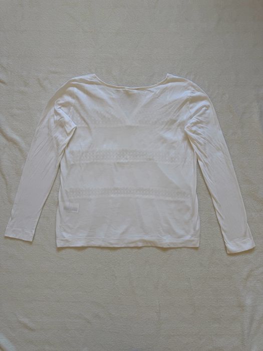 Bluzka biała Wzorek Hm