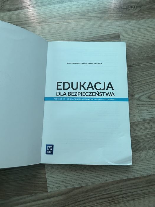 Podręcznik do Edukacji dla bezpieczeństwa WSiP