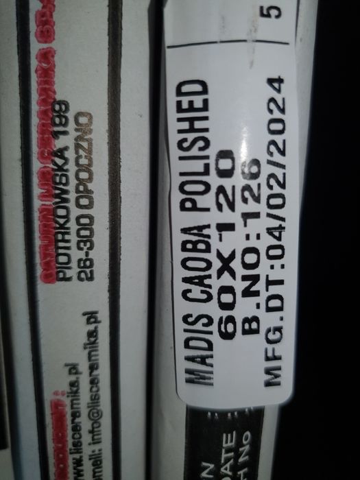 60×120 płytki gres szkliwiony Madis Caoba