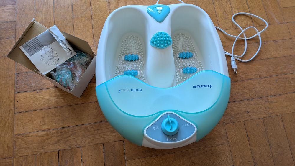 Hidromassajador de Pés Taurus Bahia Relax – Bolhas e Calor