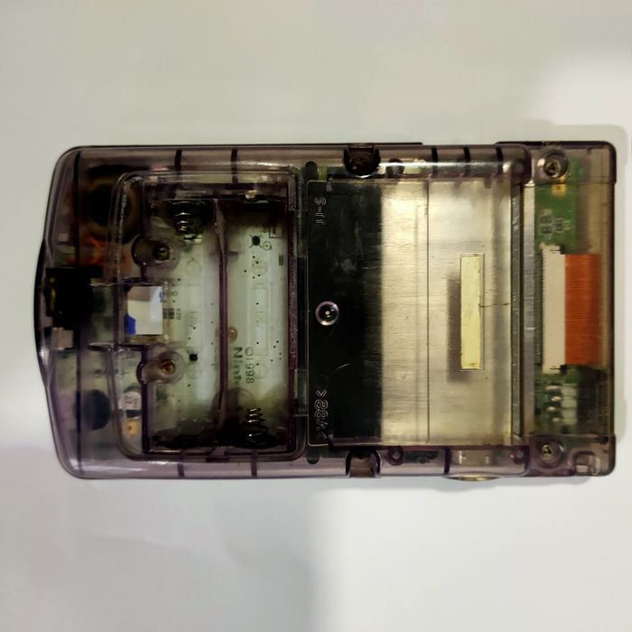 Game Boy color e opção de jogos