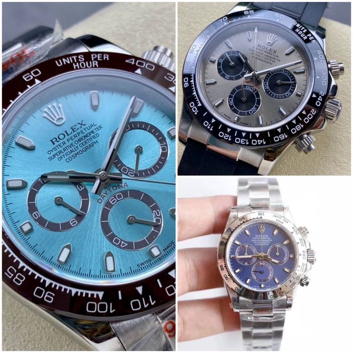 Часы механические daytona 41mm полный комплект годинник ролекс дайтона