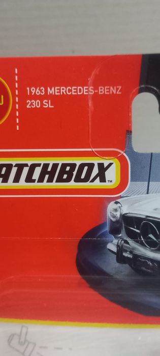 1963 mercedes-benz 230 SL matchbox
