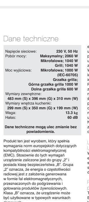 Kuchenka mikrofalowa inwertorowa ,piekarnik Panasonic