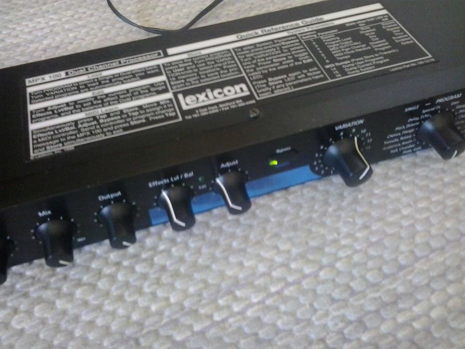 Lexicon MPX 100 - Dual Channel Processor - Effects64751984340353121