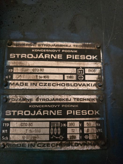 Prasa krawedziowa Piesok 80