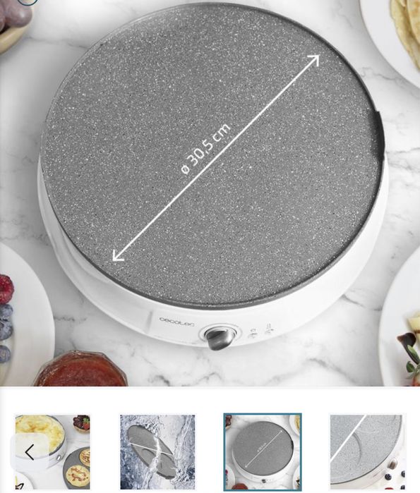 Maquina de panquecas e crepes (Cecotec)