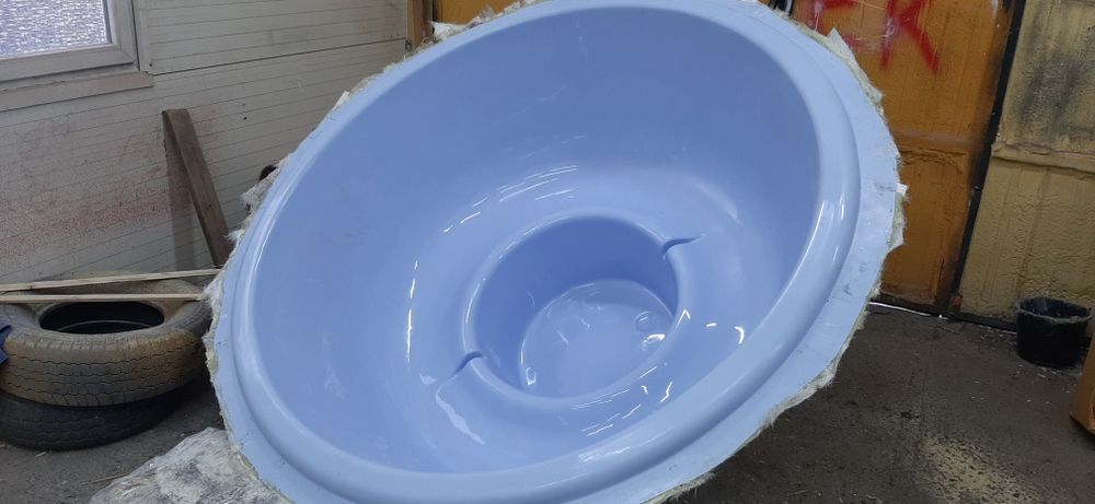 Balia 200cm pokrywa stelaż metalowy jacuzzi beczka SPA