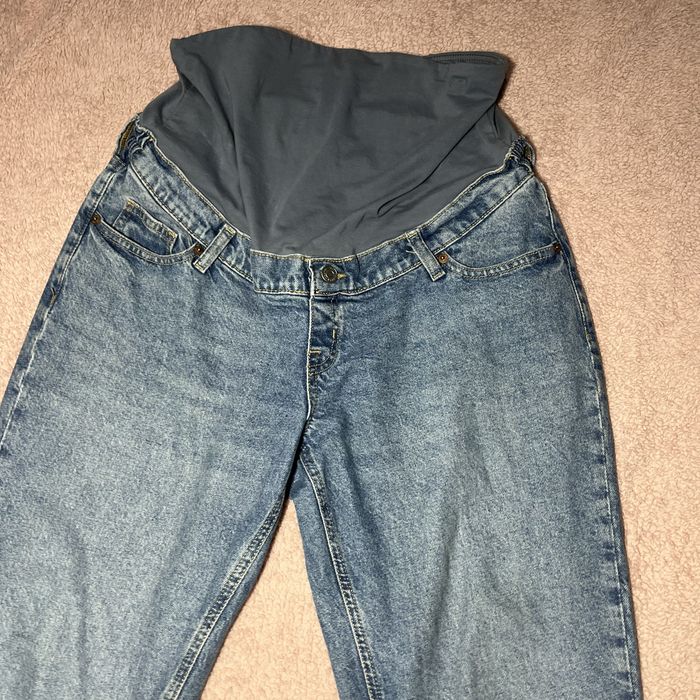 Джинсы мом для беременных размер М