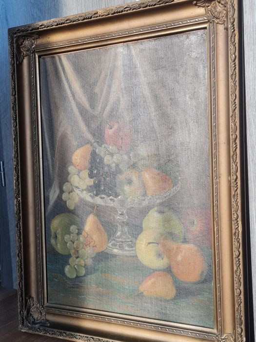Obraz Wacława Chodkowskiego "Owoce" (1934 r.)