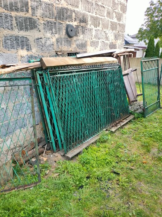 Ogrodzenie ponad 30mb panel stalowy, brama i furtka