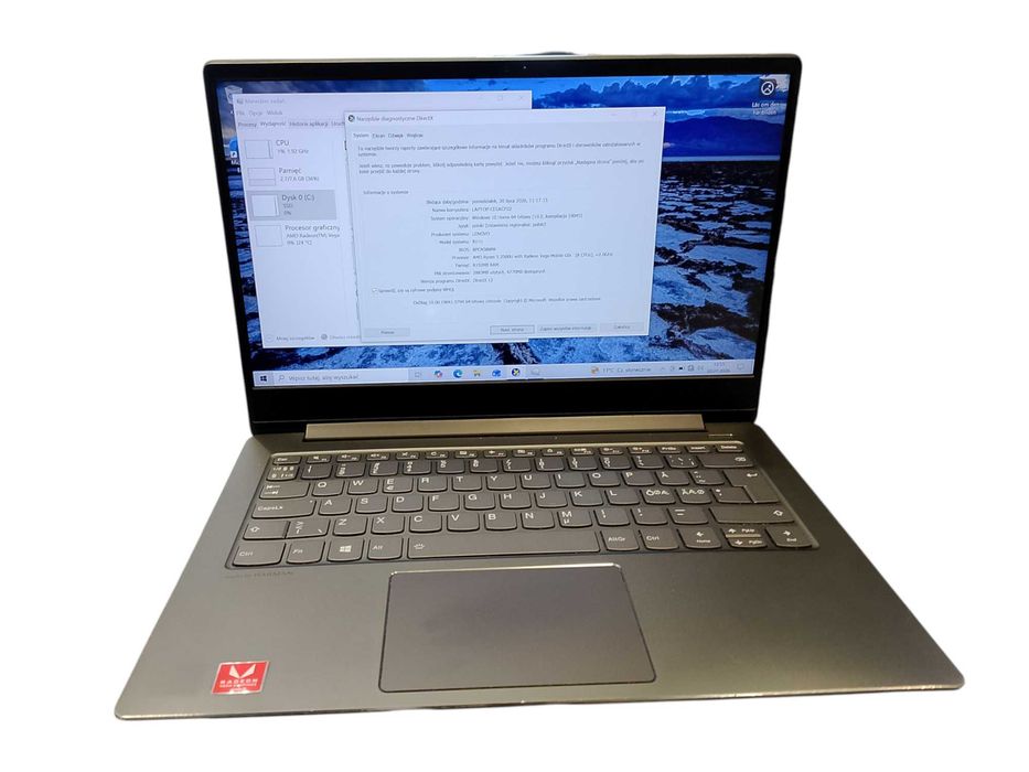 Laptop Lenovo Ideapad 530S SSD 256GB Win 10 home  AMD RAYZON 5 2500U 8 GB RAM
