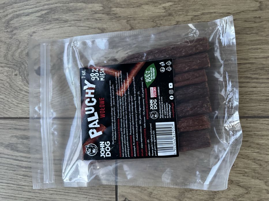 Paluchy wolowe John Dog