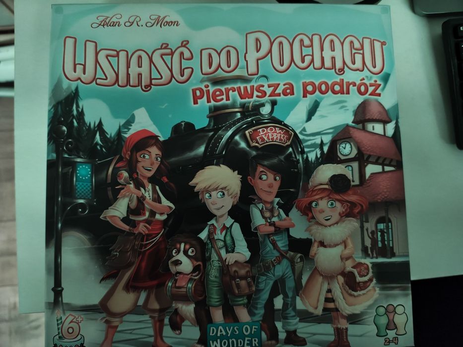 Wsiąść do Pociągu Pierwsza Podróż Gra