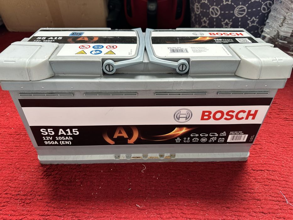 Аккумулятор BOSCH AGM (S5 A15) 105Ah 950A R+