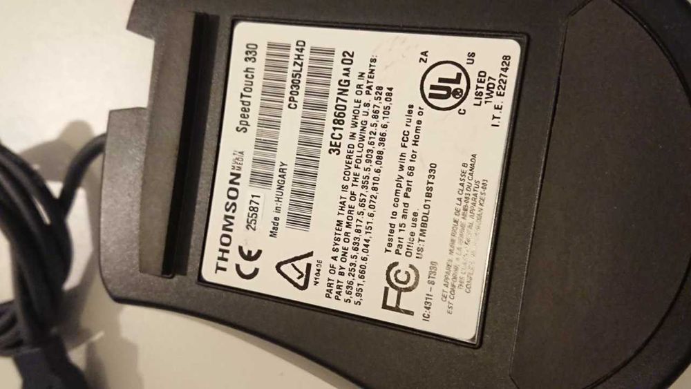 USB Modem - Thomson Speedtouch64751281460739121