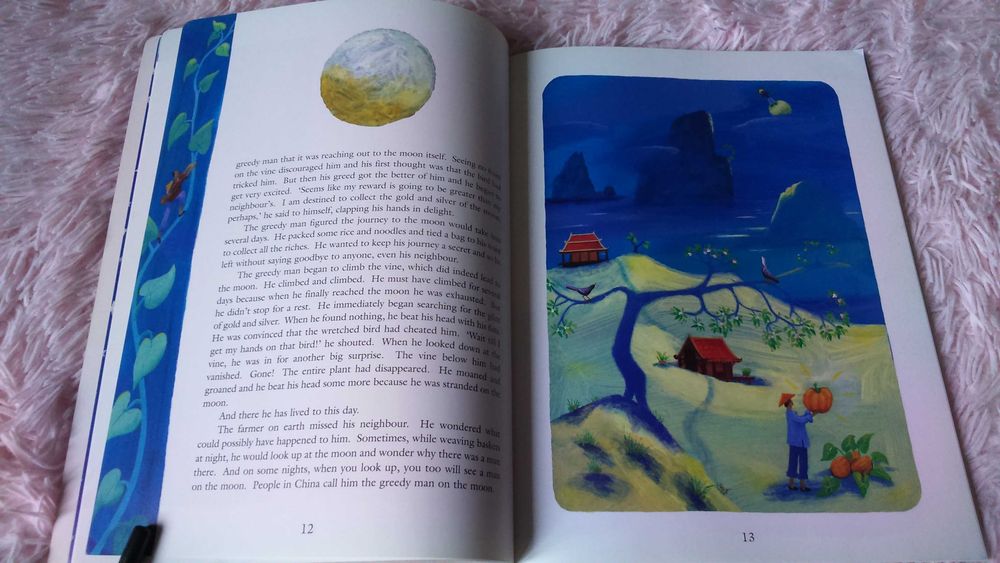 Книга дитяча англійською Moon Tales   Місячні казки