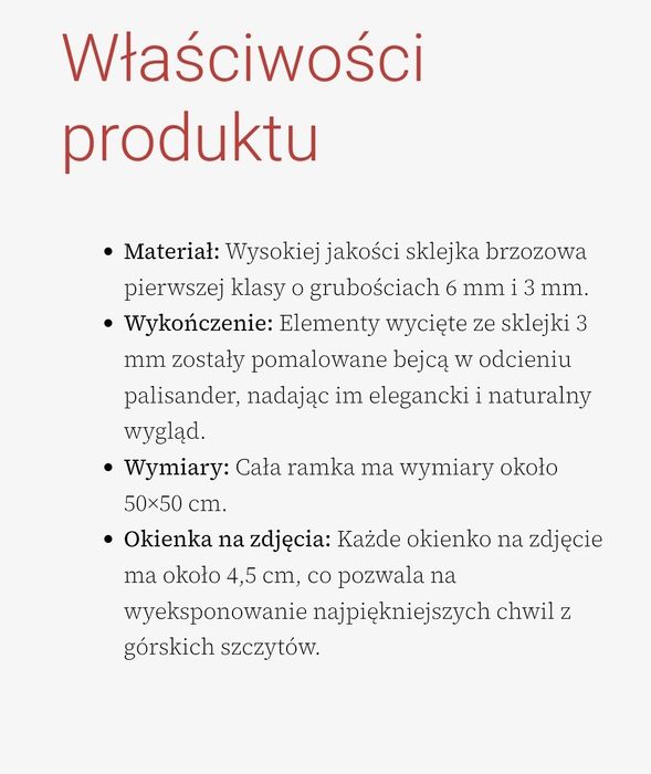 Ramka Korona Gór Polski