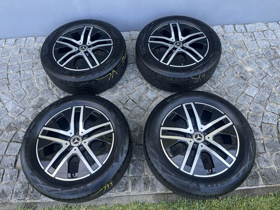 4 Jantes 18 Mercedes 5x112 Originais - Com 4 Pneus 235/55R18