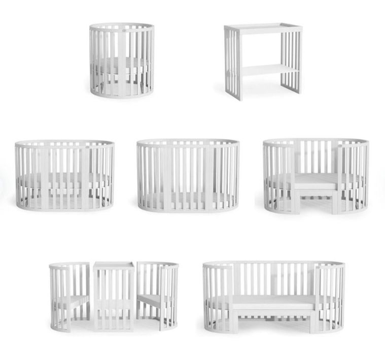 Деталі до ліжечка трансформер