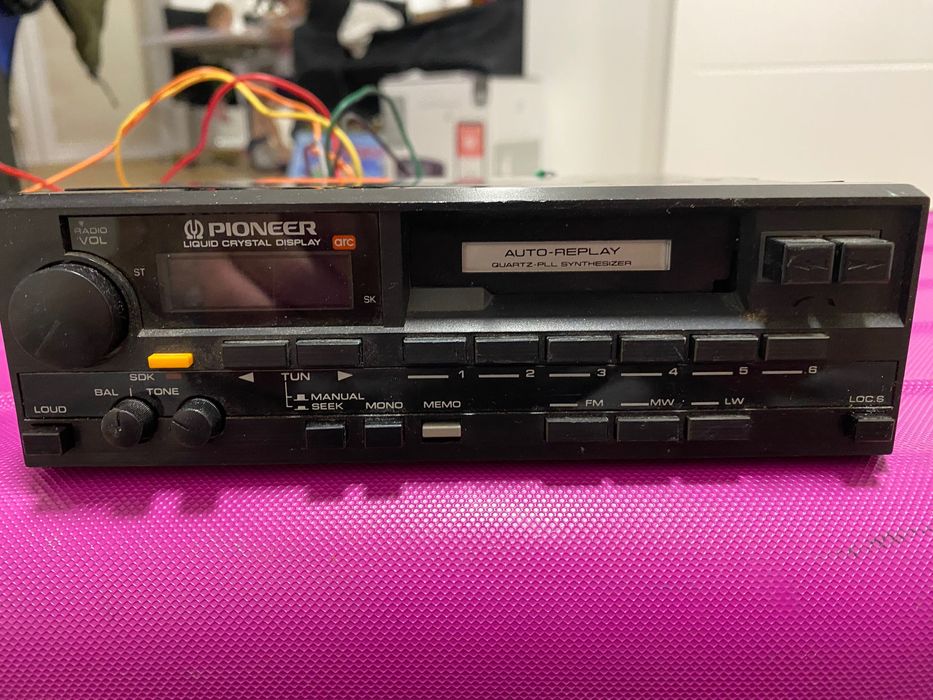Retro radio samochodowe Pioneer Kolekcjonerskie