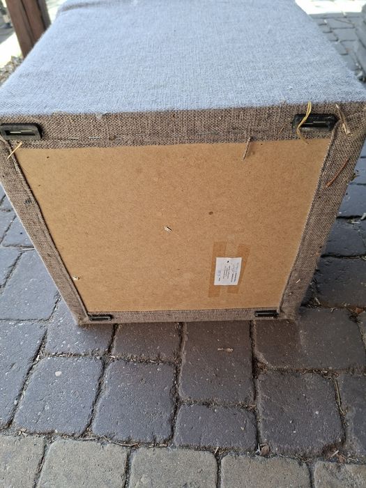 Puf beżowy oddam za darmo