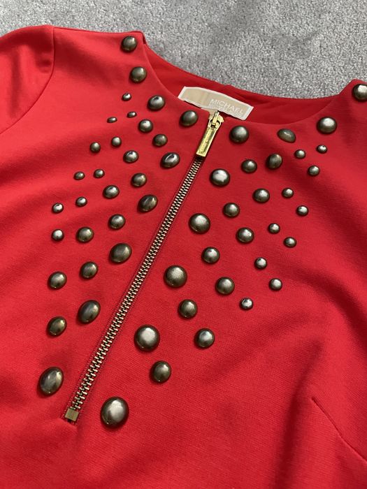 Коралловое женское платье Michael Kors