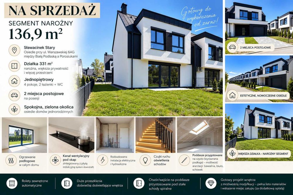 oferta DO KOŃCA 26r. 5200 zł/m²| automat.ROLETY ZEW., 4 POKOJE, 2 ŁAZIENKI, WC, PRALNIA, duża GARDEROBA, KUCHNIA | ŚWIETNA lokalizacja