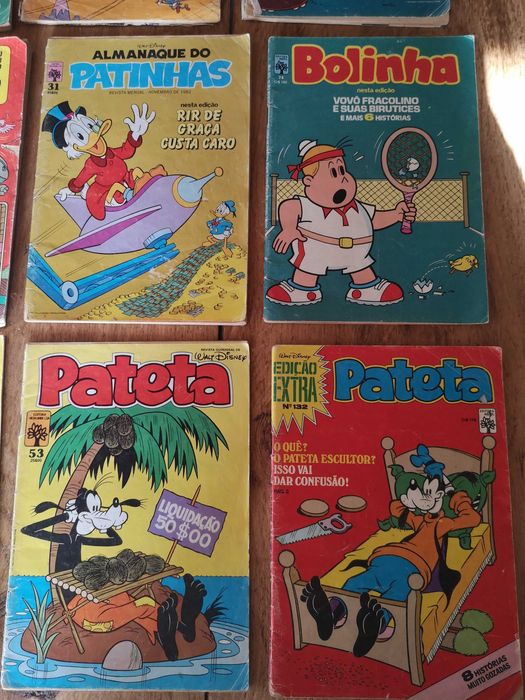 Livros de Banda desenhada anos 80