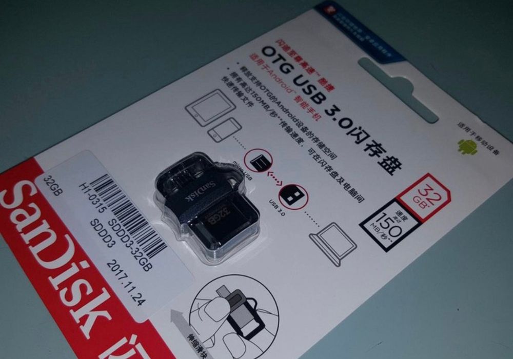 NOVA - Pen Drive Alta Velocidade, 32GB, USB/Micro