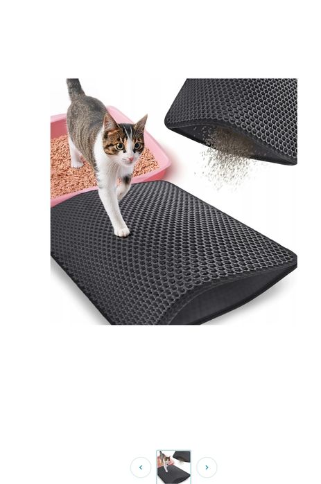 Mata pod kuwetę dla kota